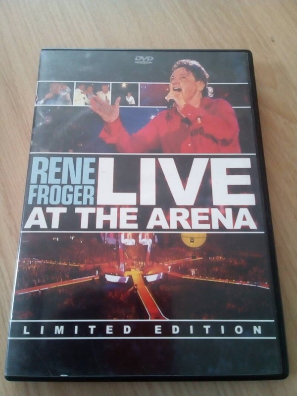 DVD Rene Froger live at the arena Limited Edition