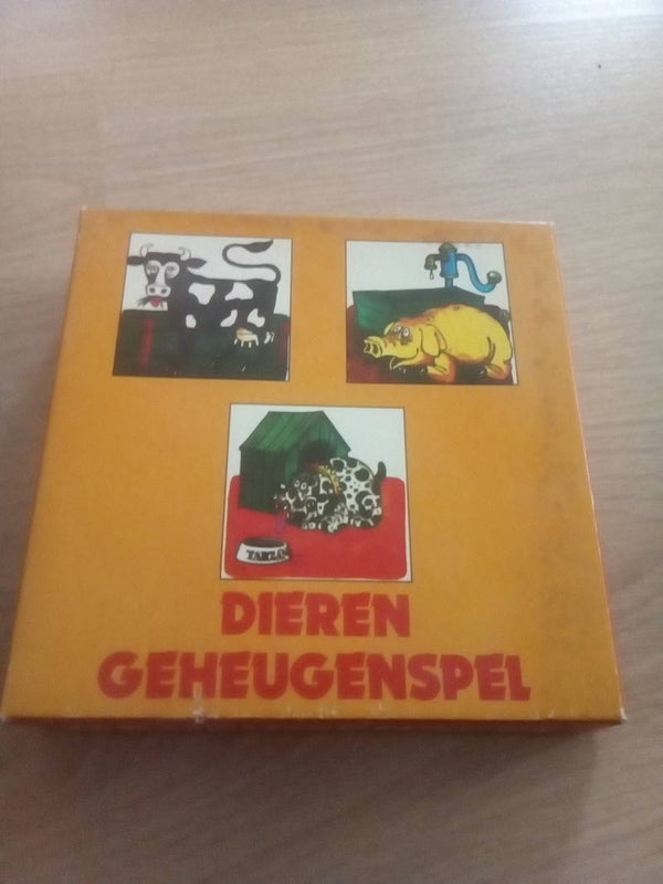 Dieren geheugenspel