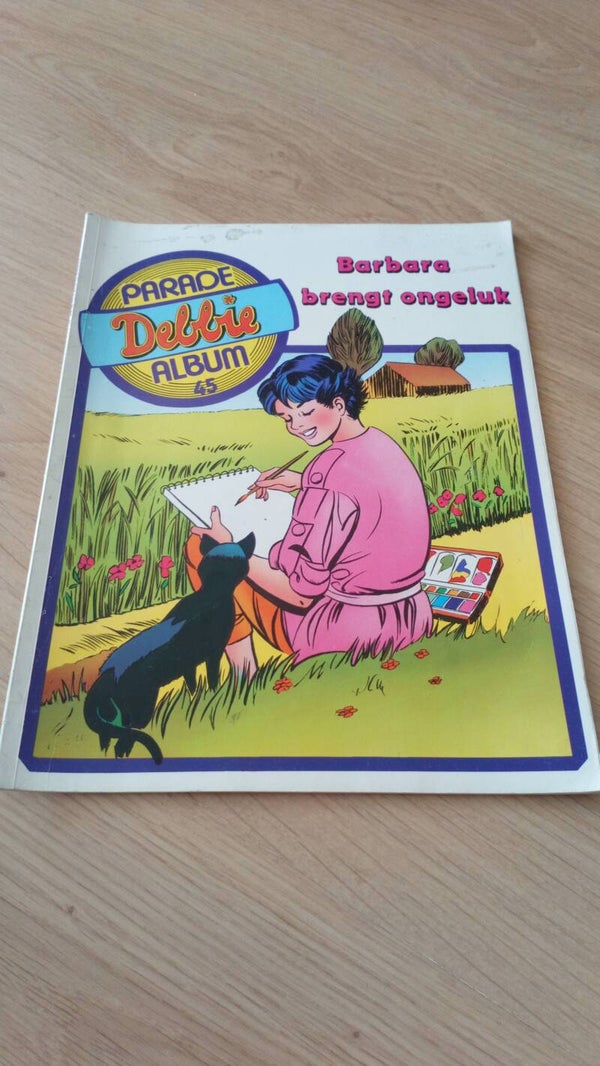 Stripboek Debbie barbara brengt ongeluk