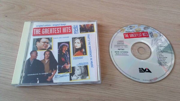 CD The greatest hits 1993 vol 1