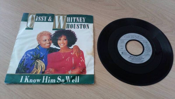 LP single Cissy and Whitney Houston i know him so well