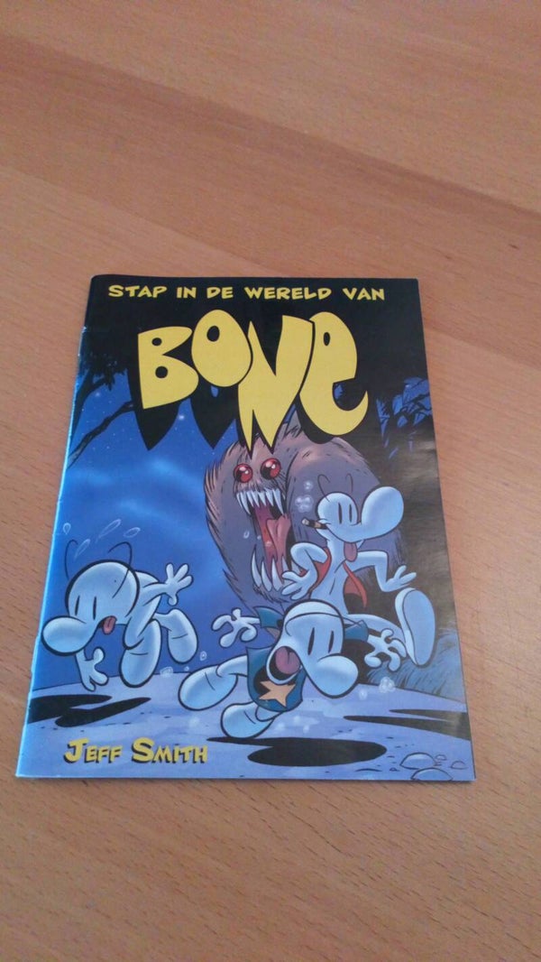 Jeff Smith stap in de wereld van Bone