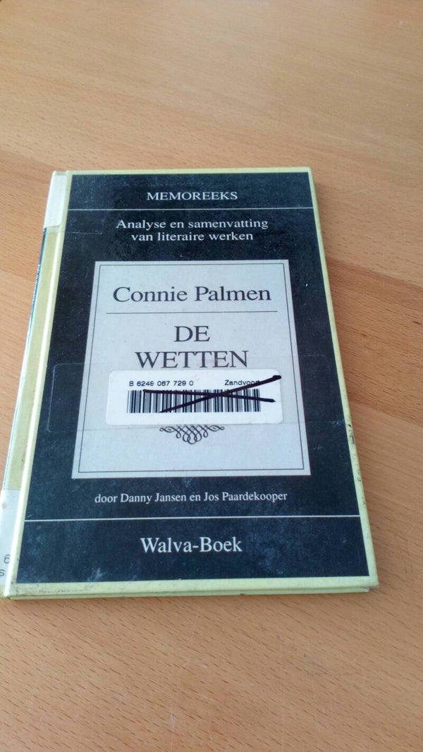 Connie Palmen - De wetten Walvaboek