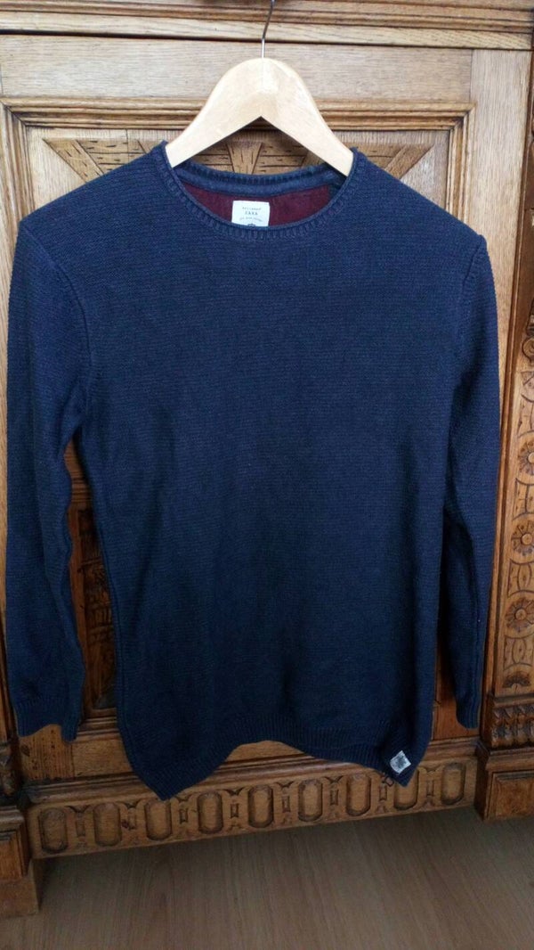Trui Zara knitwear blauw maat 164