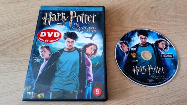 DVD Harry Potter en de gevangene van Azkaban 9+