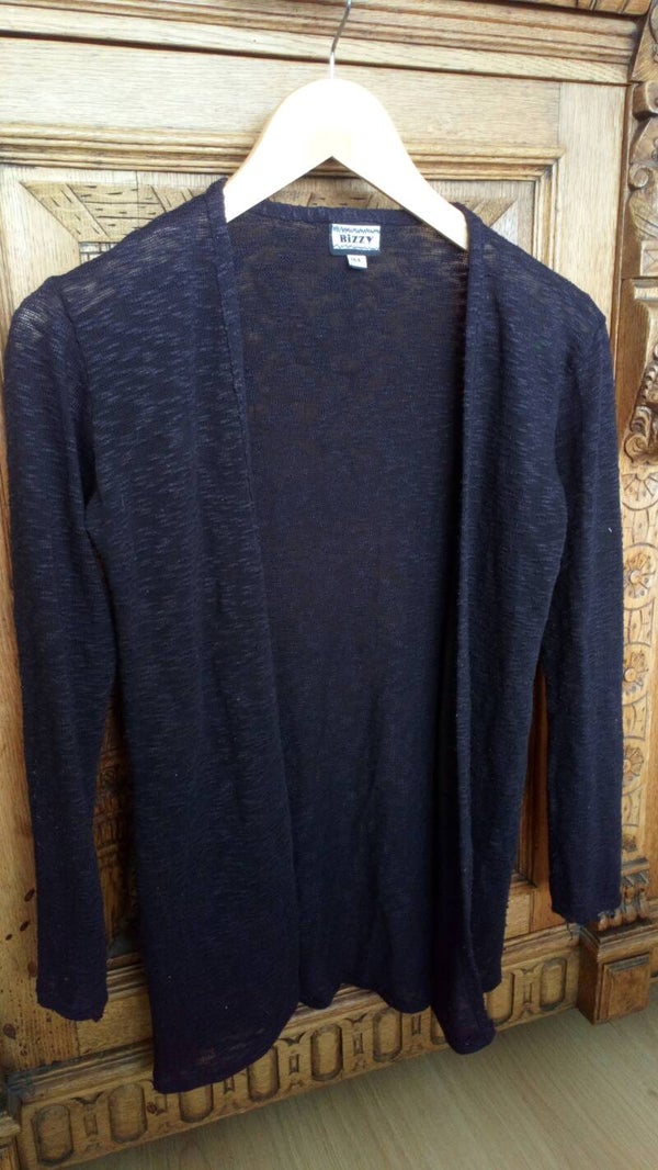 Vest Bizzy zwart maat 164