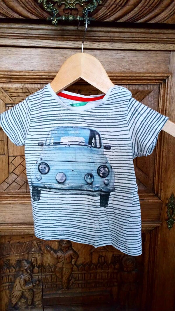 Shirt Hema met afbeelding fiat 500