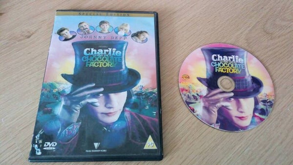 DVD Charlie and the chocolate factory (KOPIE)