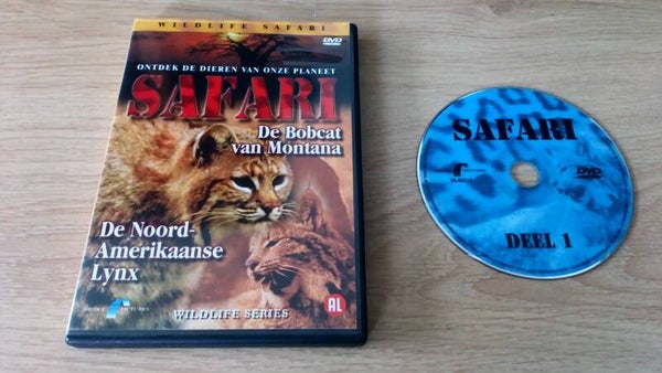 DVD Safari de Bobcat van Montana