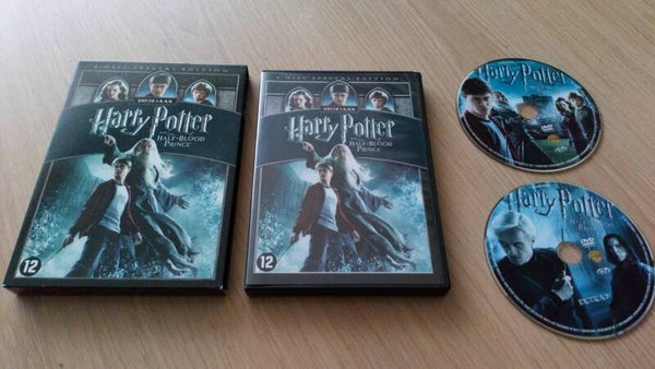 2 DVD Harry Potter and the half-blood prince zesde jaar