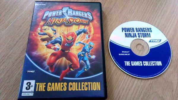 PC CD ROM - Power Rangers Ninja Storm