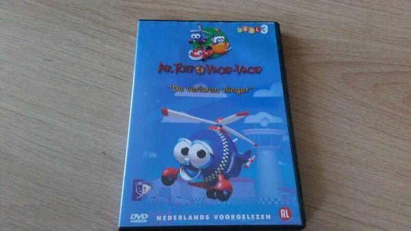 DVD pep toet vroem vroep met krasjes