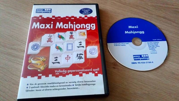 PC CD ROM - Maxi Mahjongg