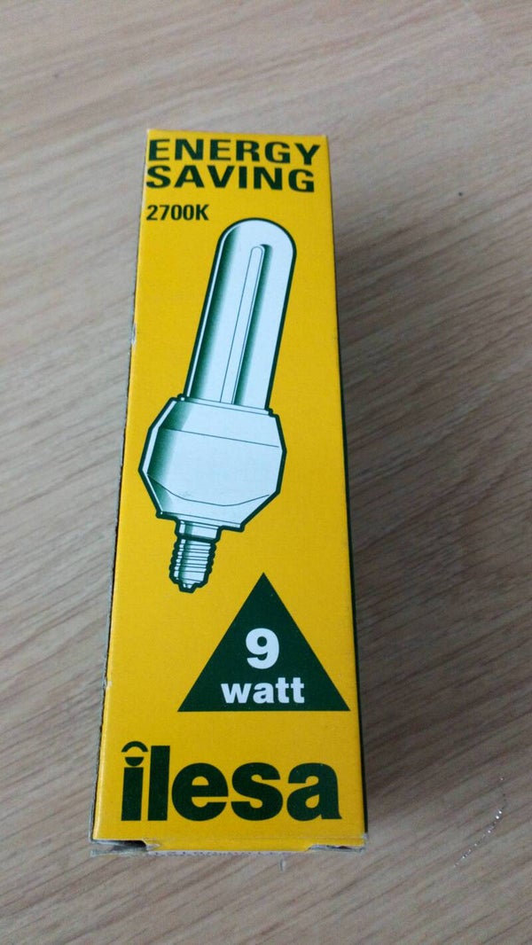 Spaarlamp 9W Ilesa ( 50W ) ( NIEUW )