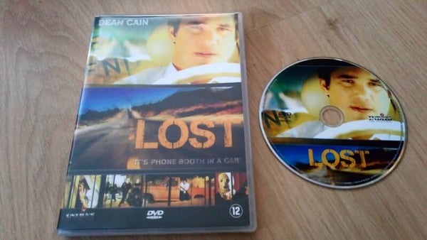 DVD Lost its phone booth in a car