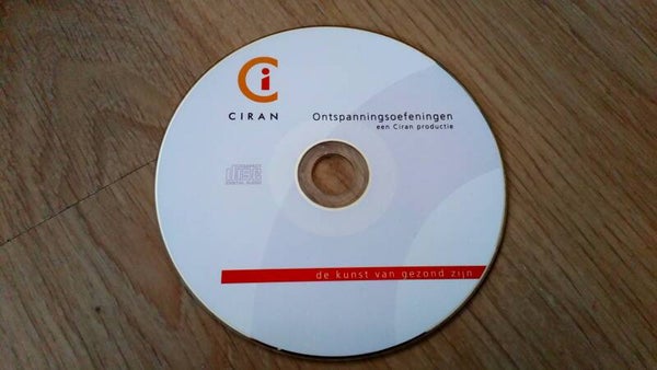 DVD Ciran ontspanningsoefeningen