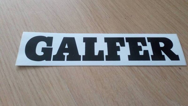 Sticker Galfer