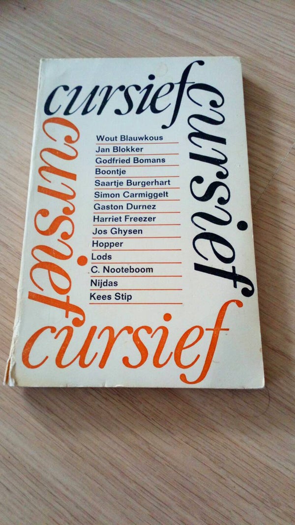 Cursief Wout Blauwkous