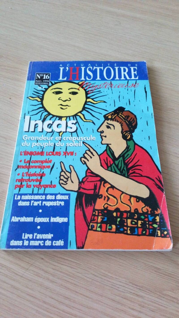 Actualité de l'histoire mystérieuse n°16 (FRANCE)