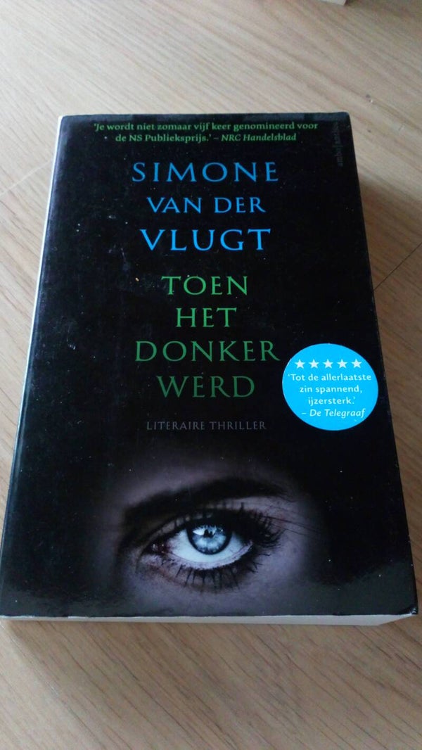 Simone van der Vlugt toen het donker werd
