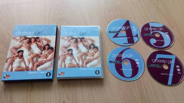4 DVD Gossip girl seizoen 2 deel 2