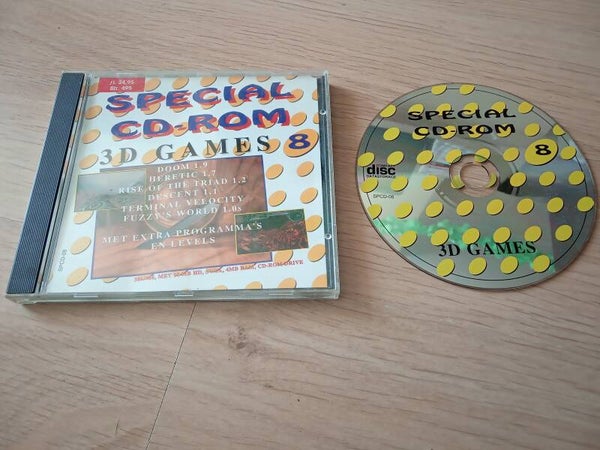 PC CD ROM -Special cd-rom 3d games 8