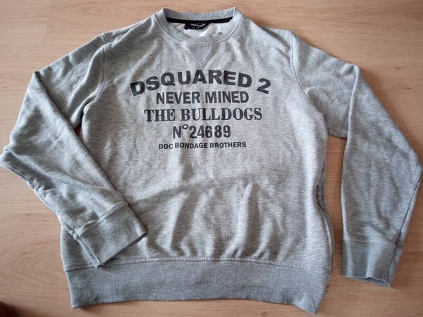 Dsquared 2 Never Mind The Bulldog Crewneck grijs
