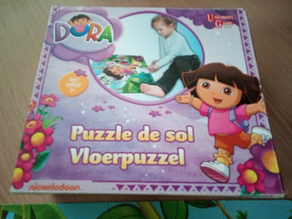Puzzel vloerpuzzel Dora