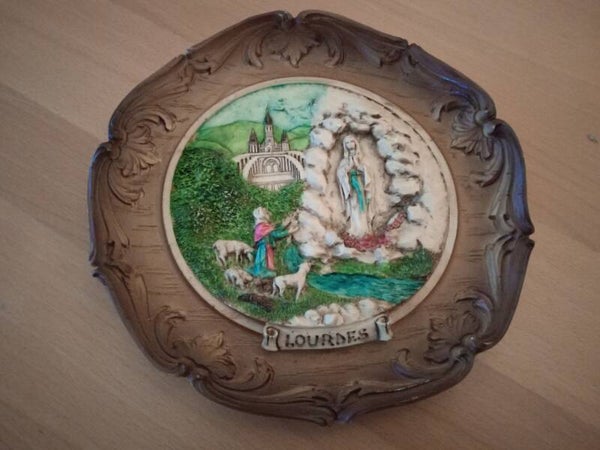 Wandbord Lourdes 3D
