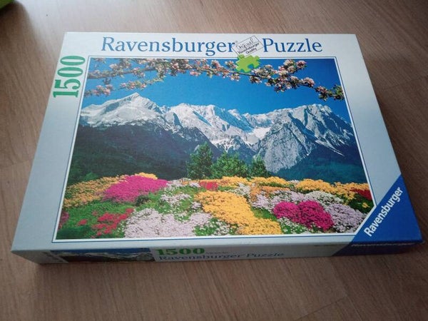 Puzzel Ravensburger bergen 1500 stukjes (NIEUW)