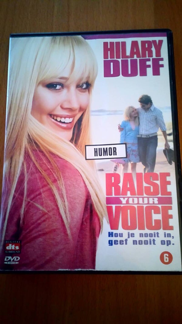 DVD Raise Your Voice met Hilary Duff