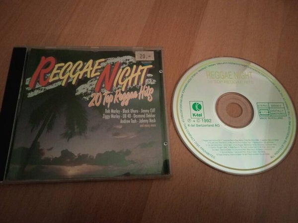 CD Reggae Night 20 top reggae hits