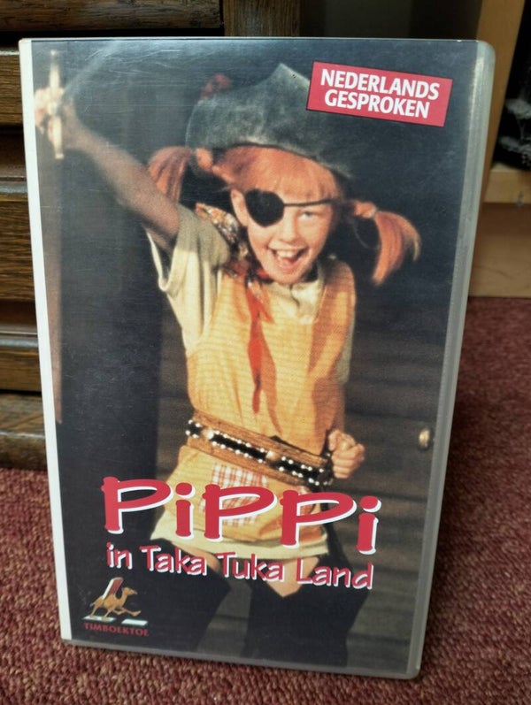 VHS videoband Pippi in Taka Tuka land