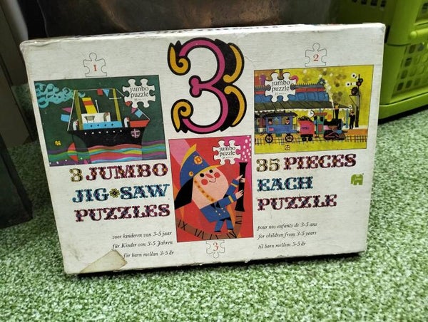 Puzzel 3 Jumbo Jig Saw Puzzles
