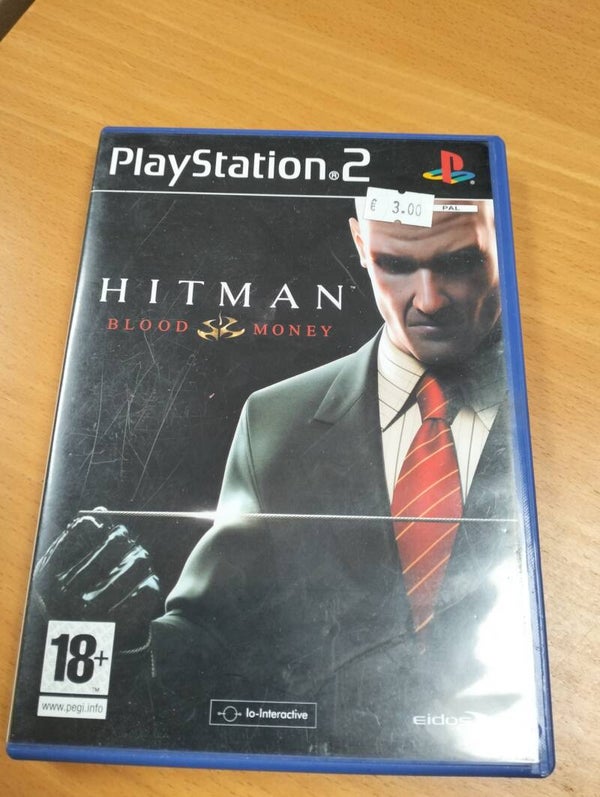 PS2 - Hitman blood miney
