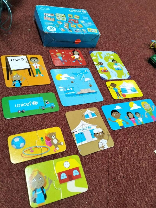 Puzzel Unicef 10 puzzels