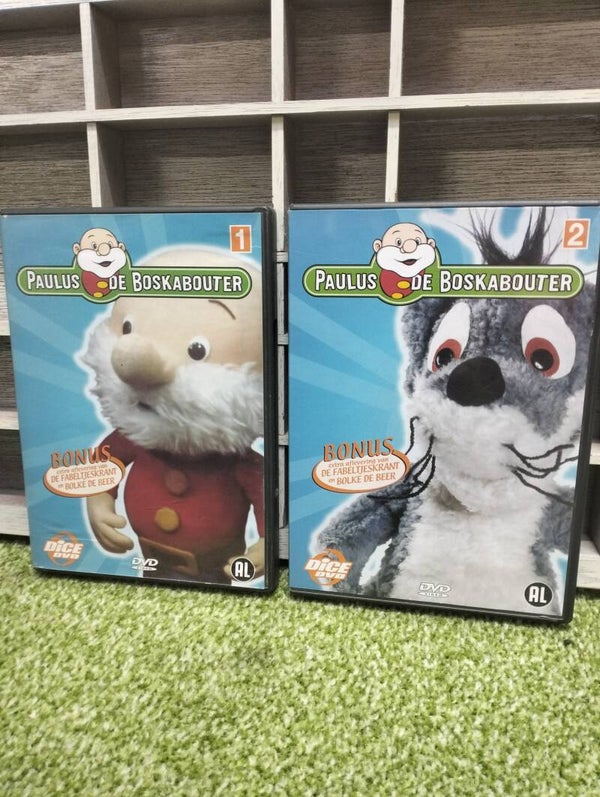 DVD Paulus de boskabouter deel 1 en 2