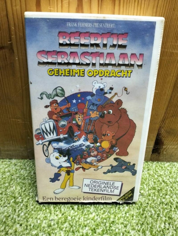 VHS videoband Beertje Sebastiaan - Geheime opdracht