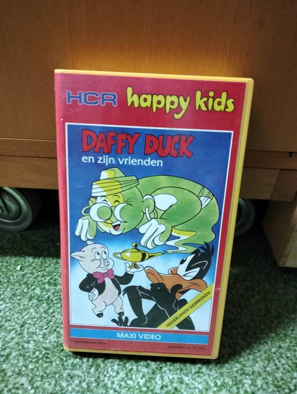 VHS videoband HCR happy Kids - Daffy Duck en zijn vrienden
