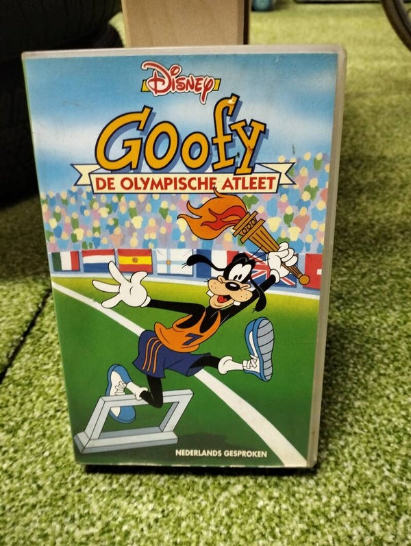 VHS videoband Goofy de Olympische atleet