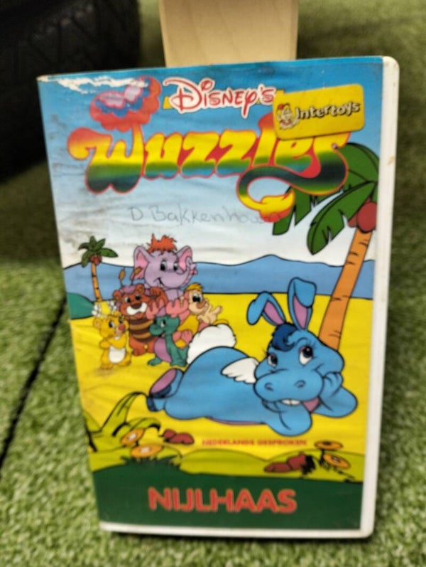 VHS videoband Wuzzies Nijlhaas
