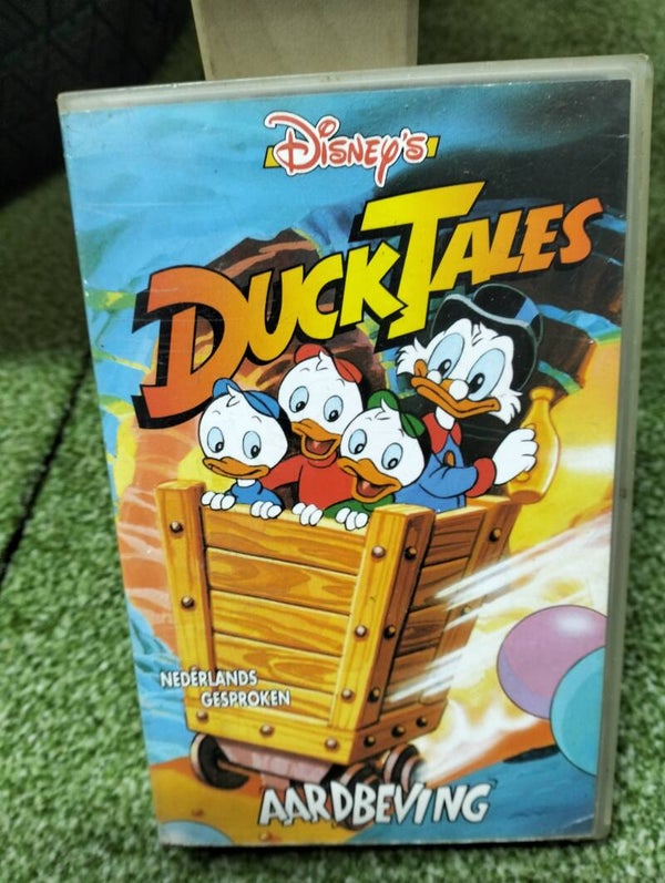 VHS videoband Ducktales - Aardbeving