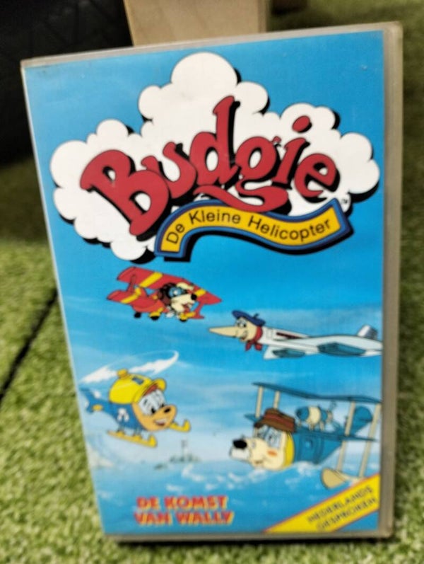 VHS videoband Budgie de kleine helicopter - de komst van Wally