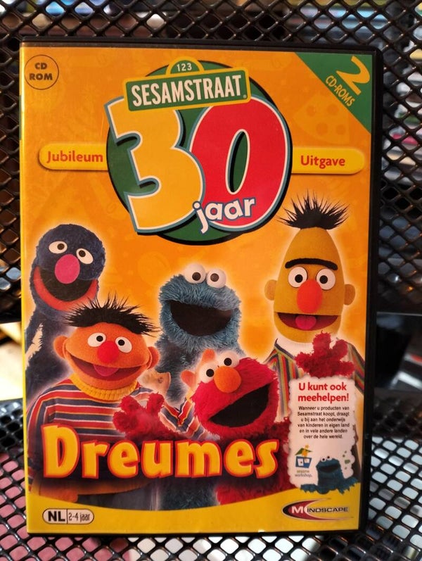 PC CD ROM - Sesamstraat 30 jaar Dreumes