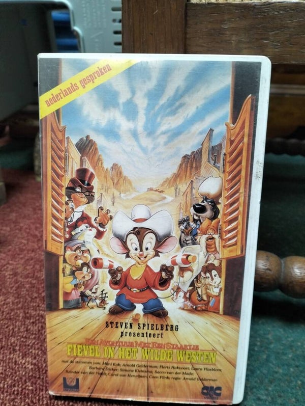 VHS videoband Dat veel in het wilde westen