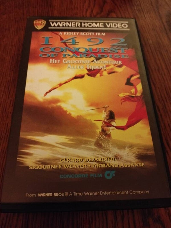 VHS videoband 1492 conquest of paradise