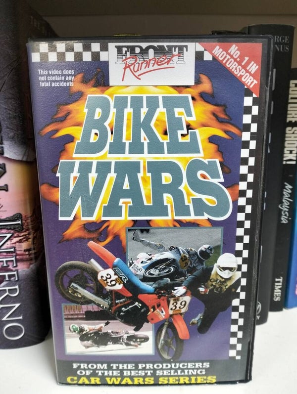 VHS videoband Bike wars
