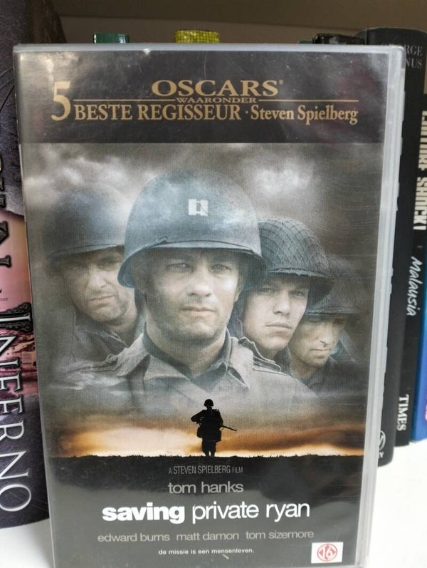 VHS videoband Saving private ryan