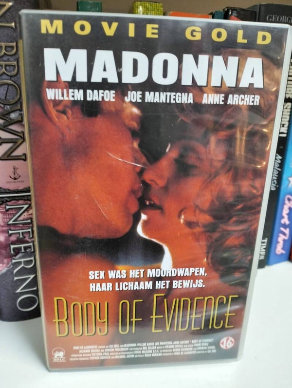 VHS videoband Madonna - Body of Evidence