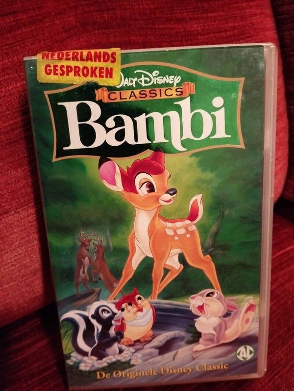 VHS videoband Bambi